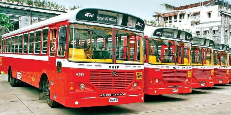 मुंबई BEST' ने बिना कंडक्टर बस