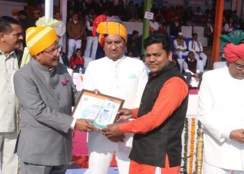 सुरेंद्र अग्रवाल Surendra Agrawal को लगातार तीसरी बार मिला कोटा जिला प्रशासन द्वारा सम्मान