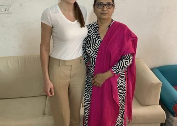 Miss World Bulgaria 2019 Margo Cooper visited to the Rescue foundation center