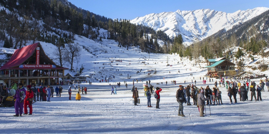 Solang Valley in Manali, सोलंग वैली