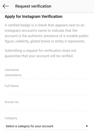 कैसे करें इंस्टाग्राम वेरीफाई (How to verify Instagram account with blue tick)