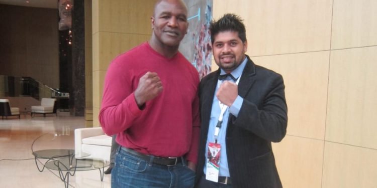 अमजद खान (Boxer Amjad Khan) ( Evander Holyfield)