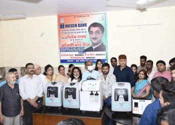 विवेक तनखा के आक्सीजन बैंक कटनी का संचालन-मनू दीक्षित,दिव्यांशू मिश्रा अंशू