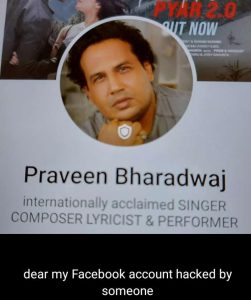 Music director Praveen Bhardwaj