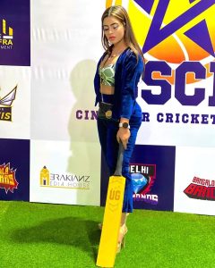 Actress Aasma Syed joins Cine Star Cricket league