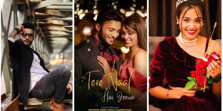 Tamkeen Khan Zuber K Khan ZAAR Films Tere Naal Hai Jeena