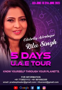 Celebrity Astrologer Ritu Singh in Dubai