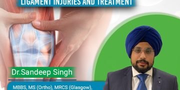 Dr. Sandeep Singh of Bhubaneshwar explains ligament injuries and treatment in detail