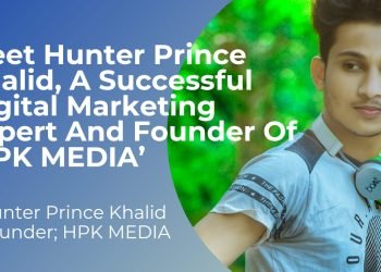 Hunter Prince Khalid Founder Of HPK MEDIA