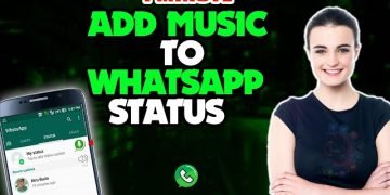How to put song in whatsapp status