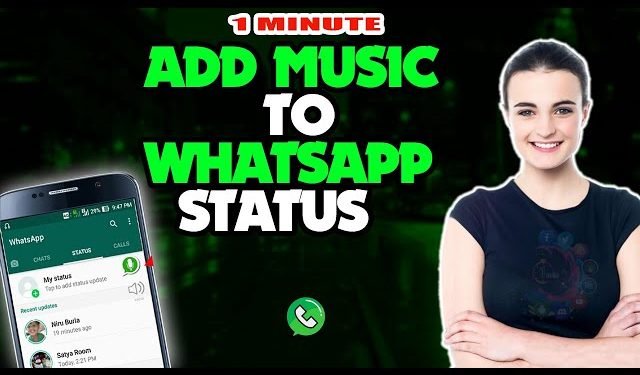 How to put song in whatsapp status