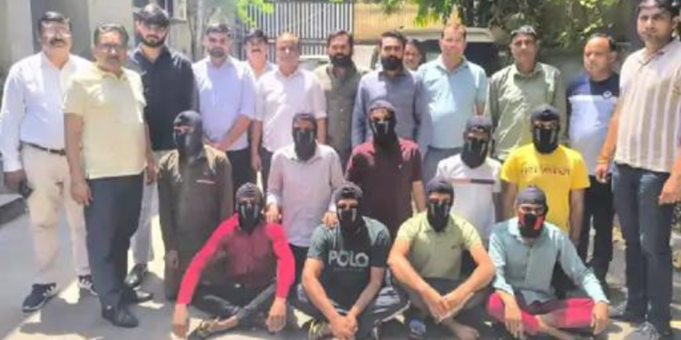 Delhi 9 miscreants arrested from different states of gangster Goldie Brar & Lawrence Bishnoi gang