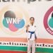 Swasti Sharma won silver medal in the Fourth West zone Karate Championship 2024