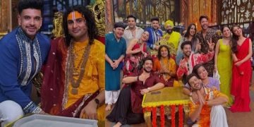 Shree Aniruddhacharya Maharaj seen on Laughter Chefs, famous on social media as Biscuit Baba