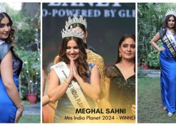 Meghal Sahni Gleamdiva Mrs India Planet 2024