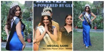 Meghal Sahni Gleamdiva Mrs India Planet 2024