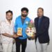 Qaseem Haider Qaseem Honored by S R Dehariya and Nitesh Tiwari for Artistic Excellence