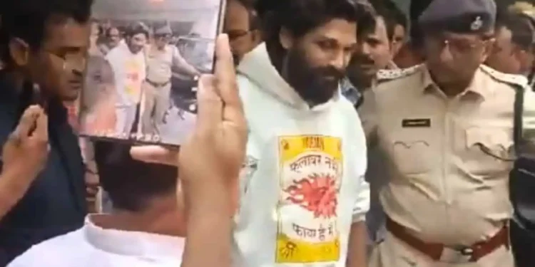 Telugu Superstar Allu Arjun Arrested Over Hyderabad Stampede