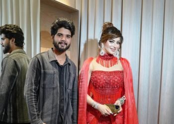Urvashi Rautela and Indrajeet Singh