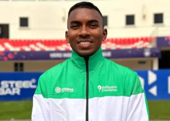 Animesh Kujur Shines at 38th National Games, Matches Meet Record in 100m Sprint