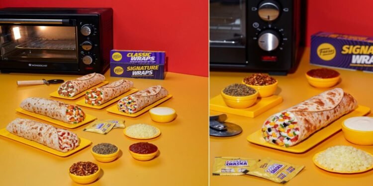 Faasos Unveils New Pizza Wrap Range for India’s On-the-Go Generation
