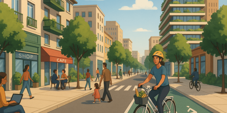 The 15-Minute City Comes to India Can Walkable, Mixed-Use Neighborhoods Solve the Urban Sprawl Crisis