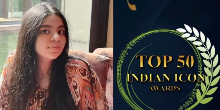 Young Talent Ahana to be Honored at Top 50 Indian Icon Awards 2025