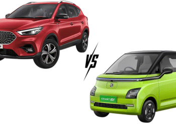 MG Comet EV and Astor