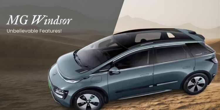 MG Windsor - A Good Upgrade EV Cars Under 10 Lakhs
