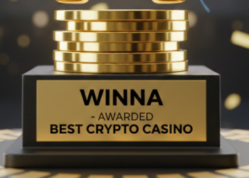 Winna Awarded Best Crypto Casino by Media Hindustan