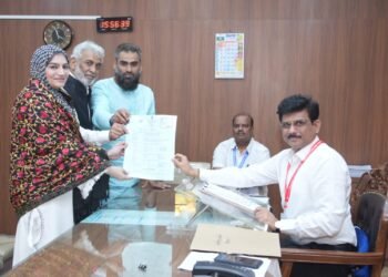 Samajwadi Party’s Amrin Shehzad Abrahani