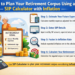 How to Plan Your Retirement Corpus Using a SIP Calculator with Inflation