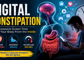 Digital Constipation: How Excessive Screen Time Slows Your Body From the Inside