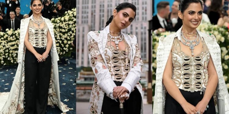 Met Gala 2026 Isha Ambani's Blouse Wins Everyone Over