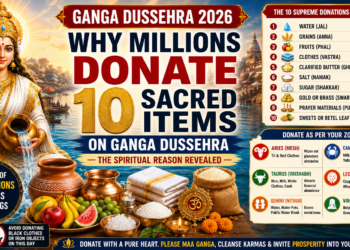 Why Millions Donate 10 Sacred Items on Ganga Dussehra — The Spiritual Reason Revealed