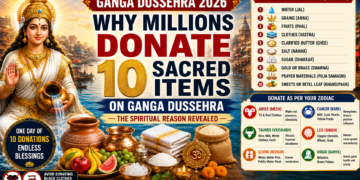 Why Millions Donate 10 Sacred Items on Ganga Dussehra — The Spiritual Reason Revealed