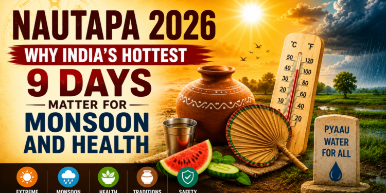 Nautapa 2026: Why India’s Hottest 9 Days Matter for Monsoon and Health