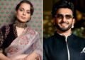Kangana Reacts to Ranveer Singh Issue
