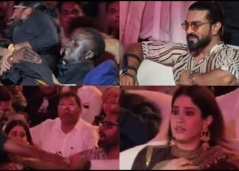 Fan Rushes on Stage at 'Peddi' Event, Janhvi Left Shocked