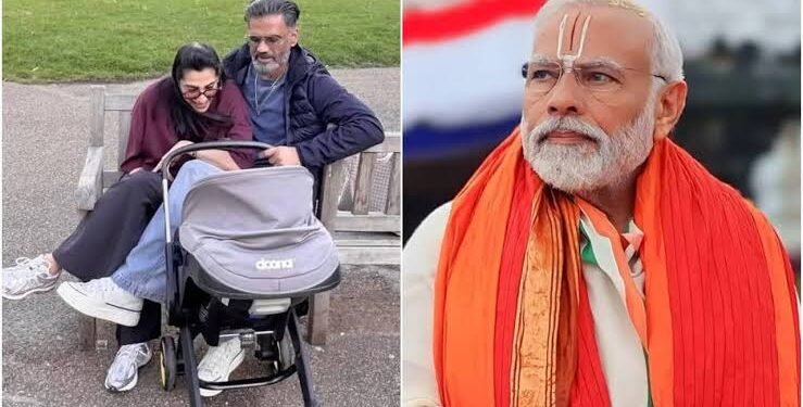 Suniel Shetty Shares a Sweet Story About Granddaughter Ivara and PM Modi