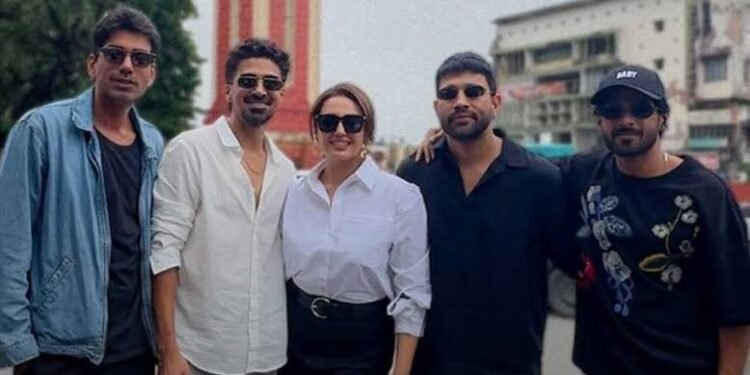 Huma Qureshi Reaches Dehradun to Promote Baby Do Die Do